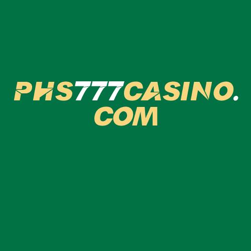 Logo da PHS777CASINO